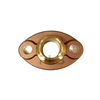 Lead Free Brass Water Meter Flange with male thread