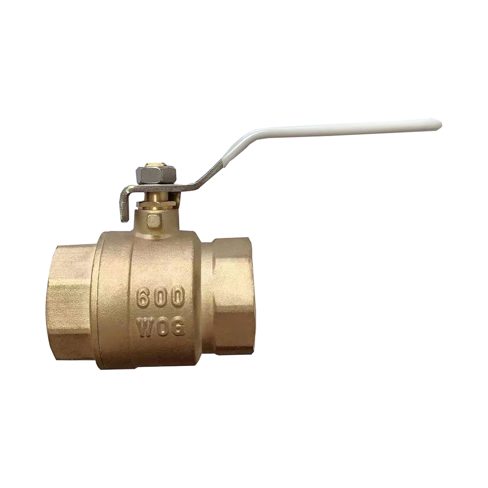 Lead free brass ball valve