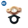 Lead Free Brass Water Meter Flange with male thread