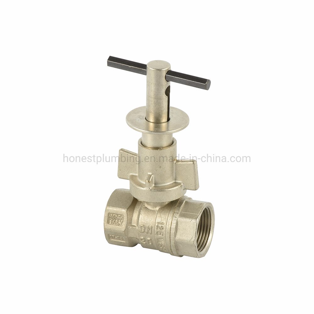 Brass Lockable Ball Valve with Anti-Fraud System