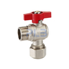 Brass Compression Angle Ball Valve