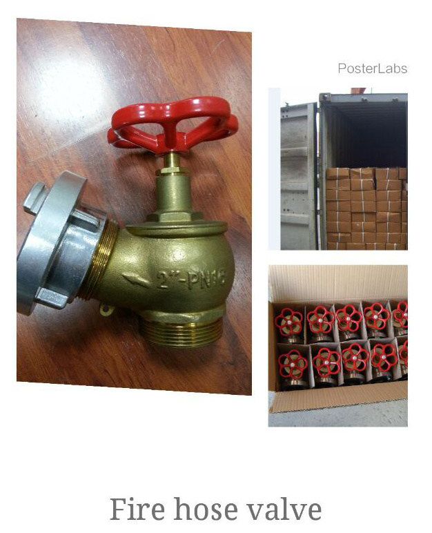 Brass fire hydrant valve