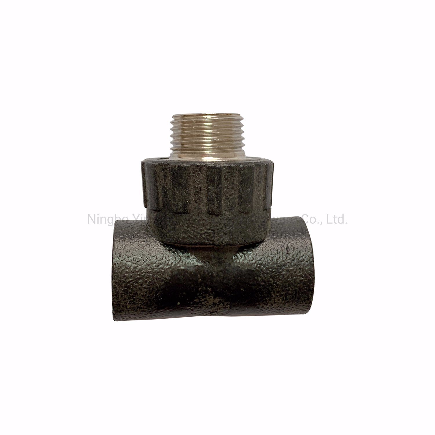 Nylon Plastic HDPE Pipe Joint Fittings Coupling with Brass Insert