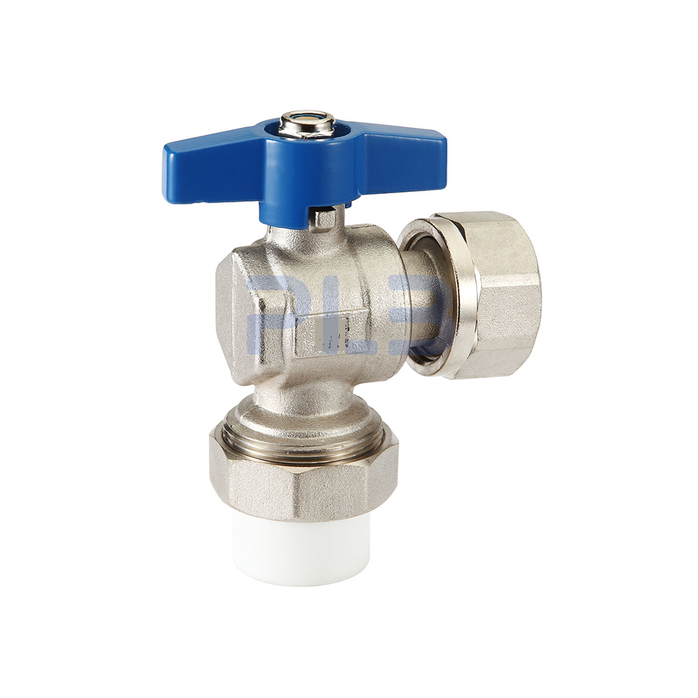 Brass Angle Boiler Ball Valve