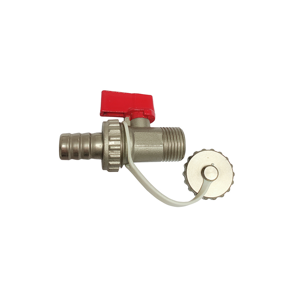 Brass Boiler Ball Valve with drain 