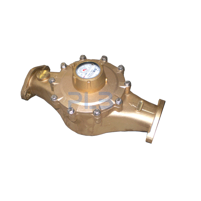 Lead Free Bronze 2" PD Water Meters with Flange