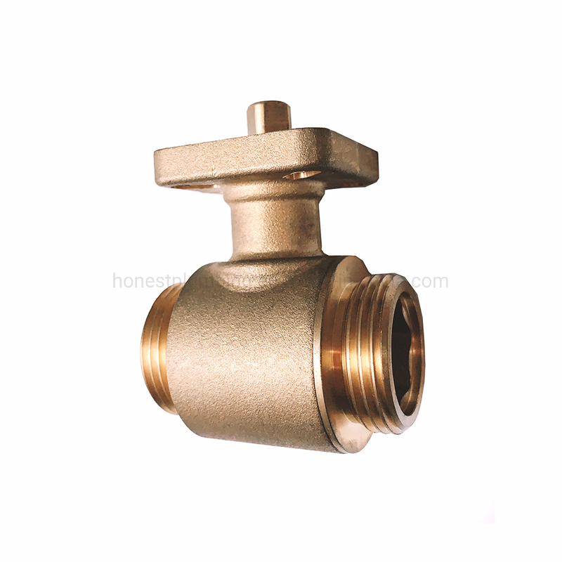 DN15-25 2-Way Female Thread Electric Motorized Control Brass Ball Valve