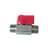 Low Price Brass Mini Ball Valve 1/4′′, 3/8′′, 1/2′′, 3/4′′