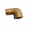 LG2 Bronze F/M 90 Degree Elbow Coupling