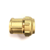 Brass Compression Wallplate Elbow Fitting for PE Pipe