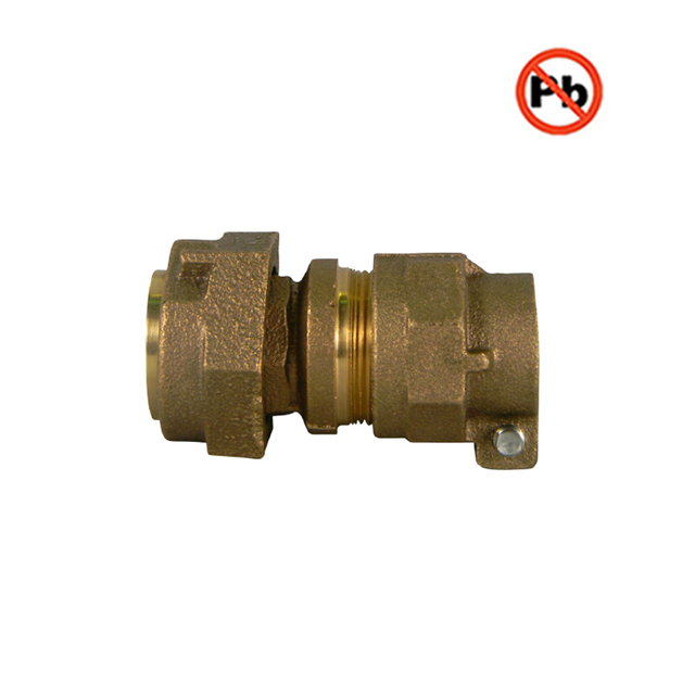 Lead Free Bronze Water Meter Swivel Fitting