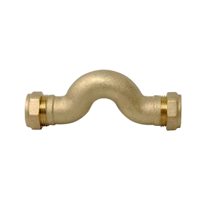 Brass Compression Crossover Bridge Joint Fitting