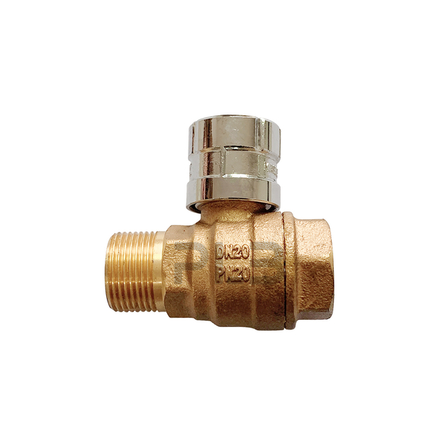 Lead free bronze corporation ball valve