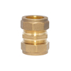 Brass Compression Straight Male Coupling