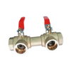 NSF Lead Free Brass 3 Way Ball Valve 