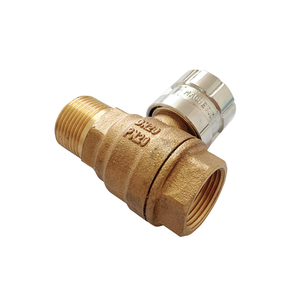 Bronze lockable corporation ball valve