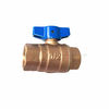 Brass Corporation Ball Valve with Zinc Alloy Handle