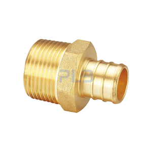 Lead Free Brass Pex Coupling As3688 1/2 Pex X 1/2 Mip