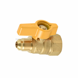 1/2′′Flare X1/2′′ FIP Brass Gas Ball Valve