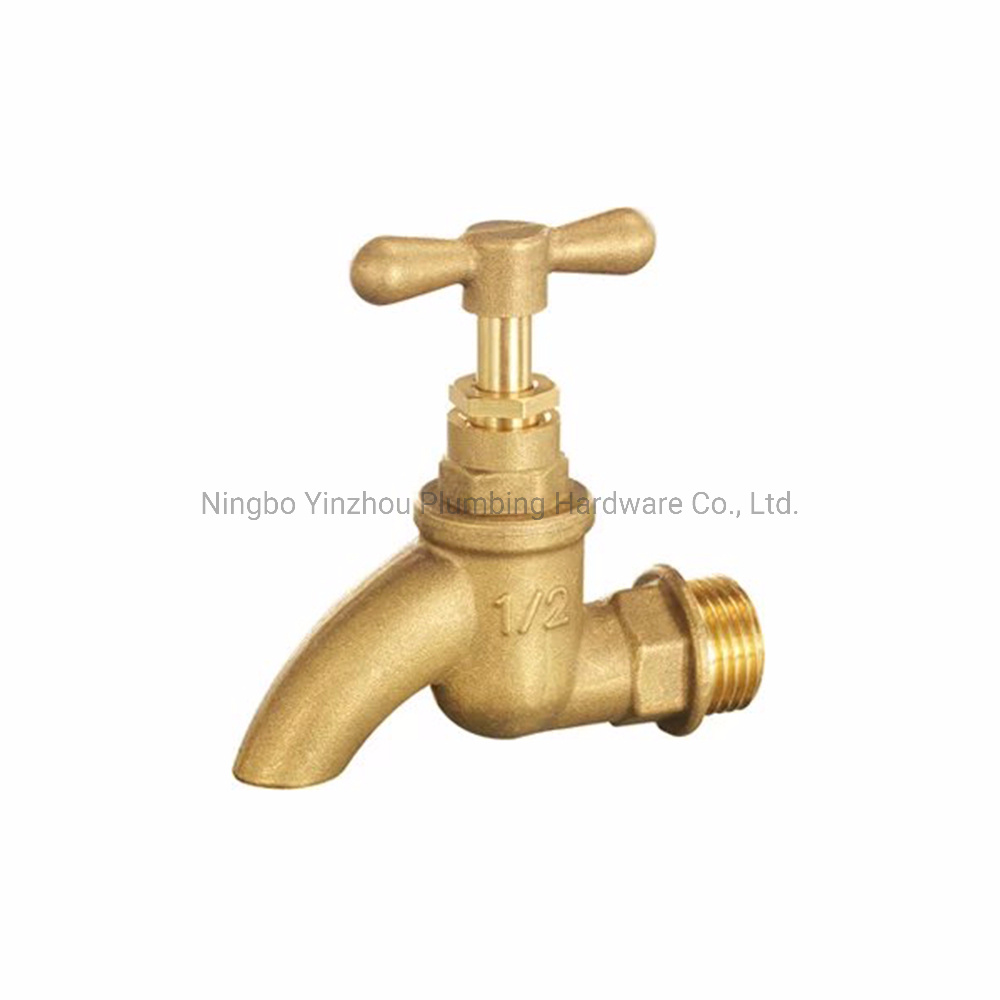 Brass Casting Bib Tap of Polishing