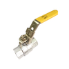 Brass Ball Valve with Lockable Handle