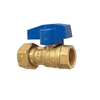 CW617N Brass Lockable Water Meter Ball Valve with Extension Pipe