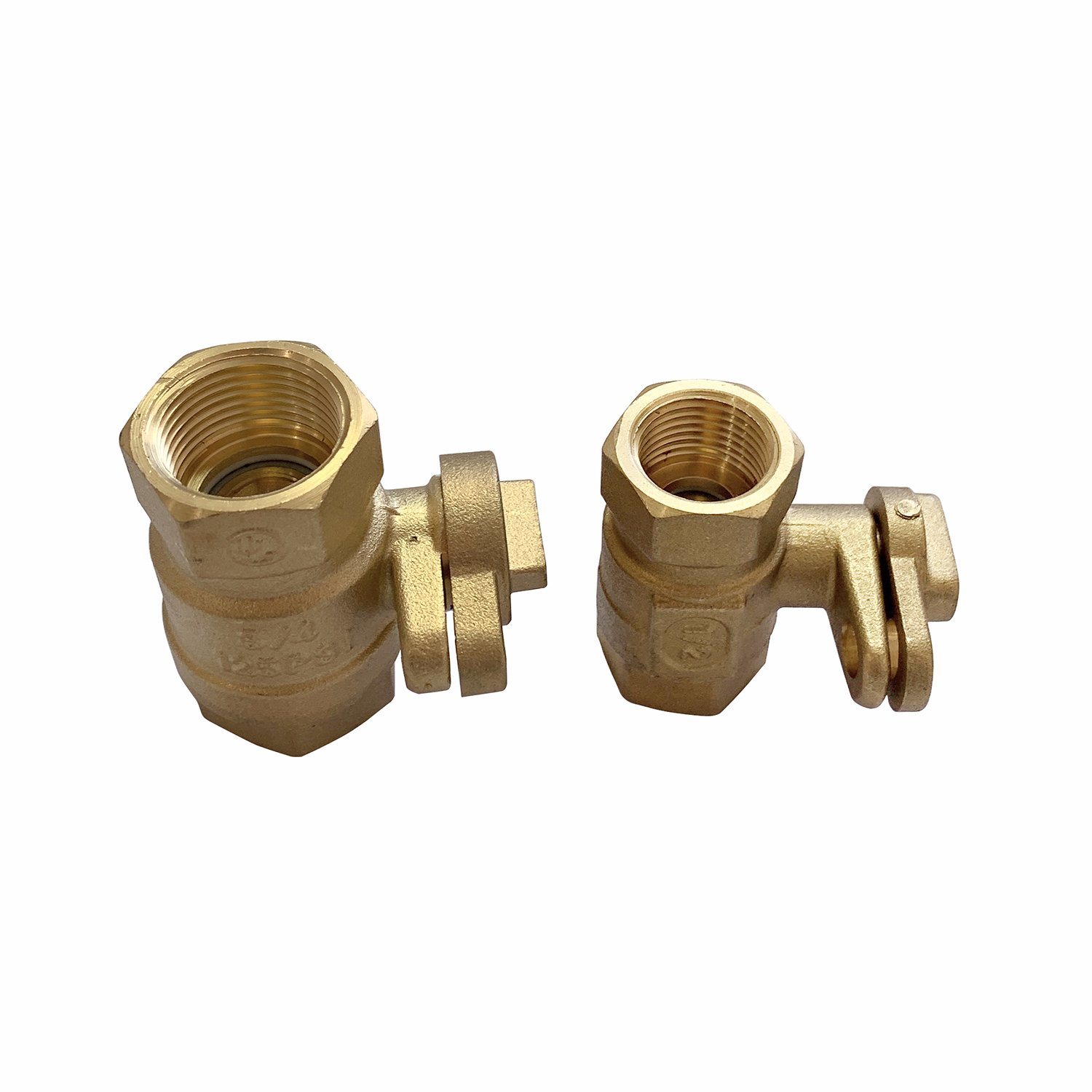 Full Port Brass Lockable Ball Valve