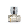 Lead Free Brass Magnetic Lockable ball Valve with Key