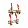 NSF Lead Free Brass 3 Way Ball Valve 