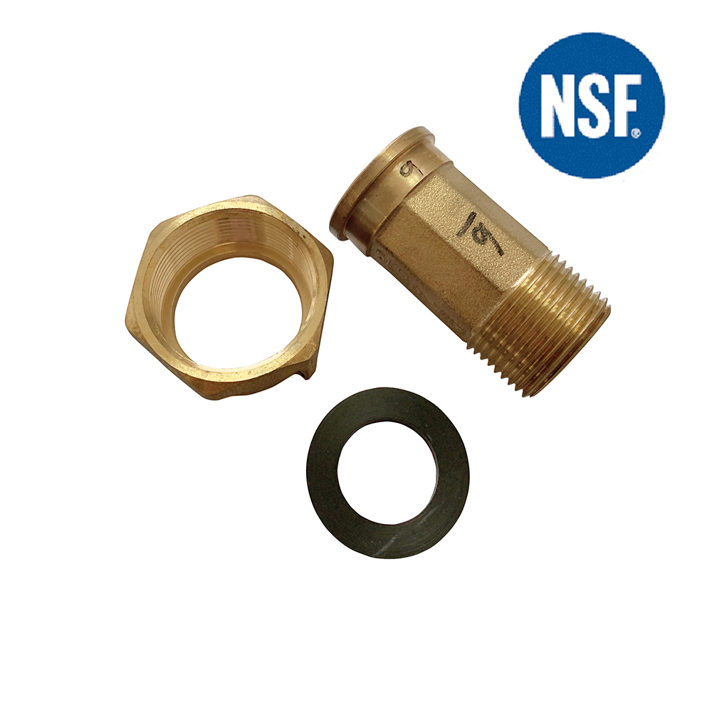 NSF Lead Free Brass Water Meter Fitting