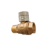 Bronze Magnetic Lockable Ball Valve with Key