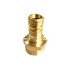 Hot Forgeing Brass Sliding Coupling with Male Thread 90 Elbow