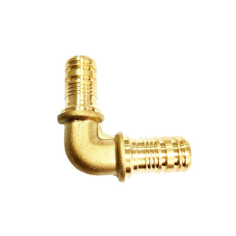 brass pex coupling 90 elbow