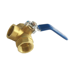 Brass 3 Way Female Full Port Ball Valve 600WOG