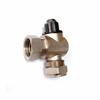 Brass Angle Ball Valves with Nickel Surface