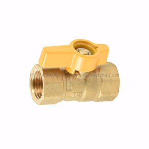 Brass Fip Thread Gas Ball Valve of USA Standard