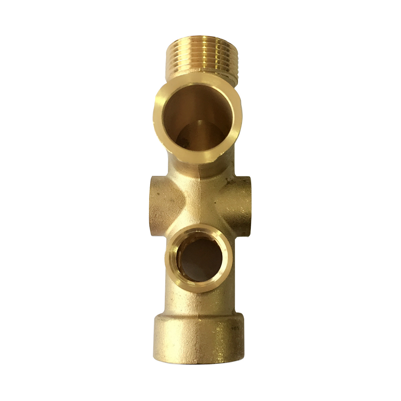 7 Way Brass Beam with Union for Underfloor Heating Brass Manifold System