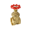 Lead Free Brass Gate Valves 200WOG for Water Meter