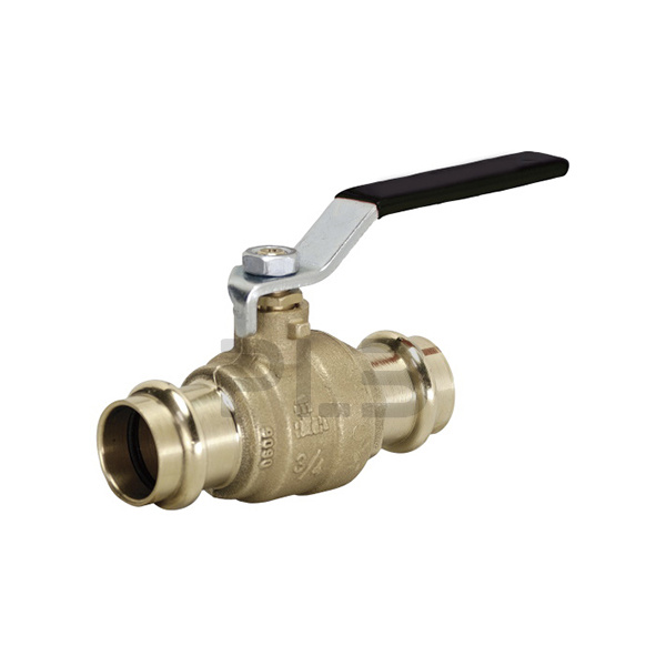  Lead Free Brass Press-Fit Ball Valve