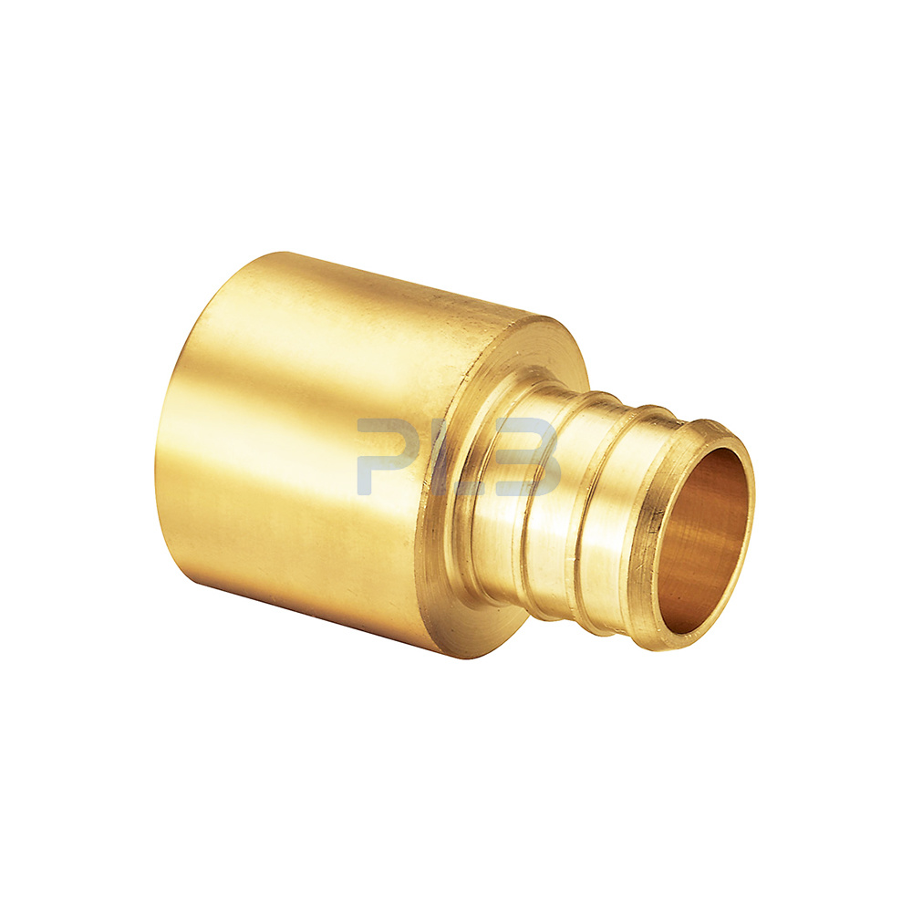 NSF-61 Low Lead Brass Pex Coupling F1807 Factory equal tee