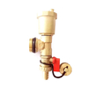 Brass Three Tailpiece Release valve with Beer Valve