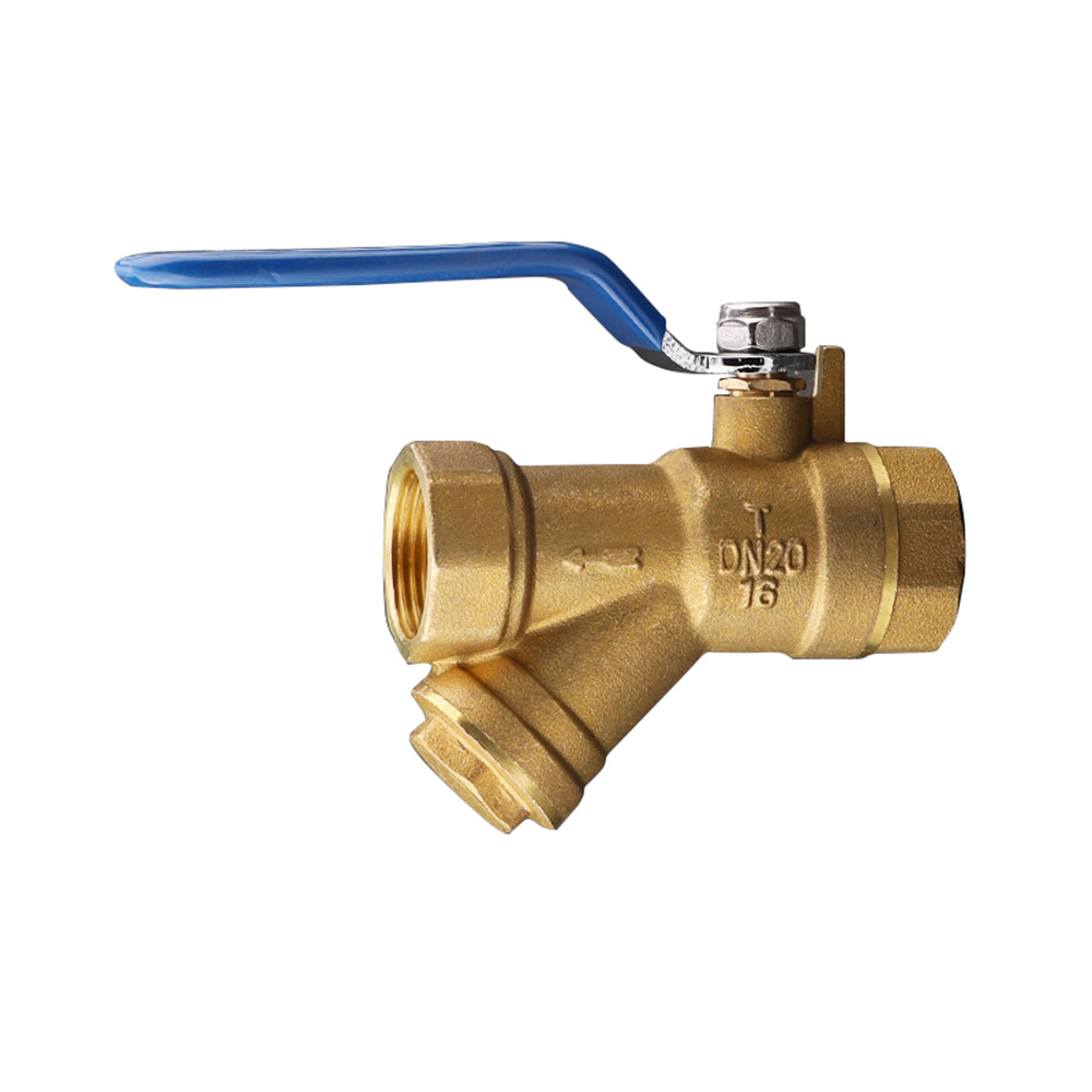 Brass Strainer Ball Valve (HO12)