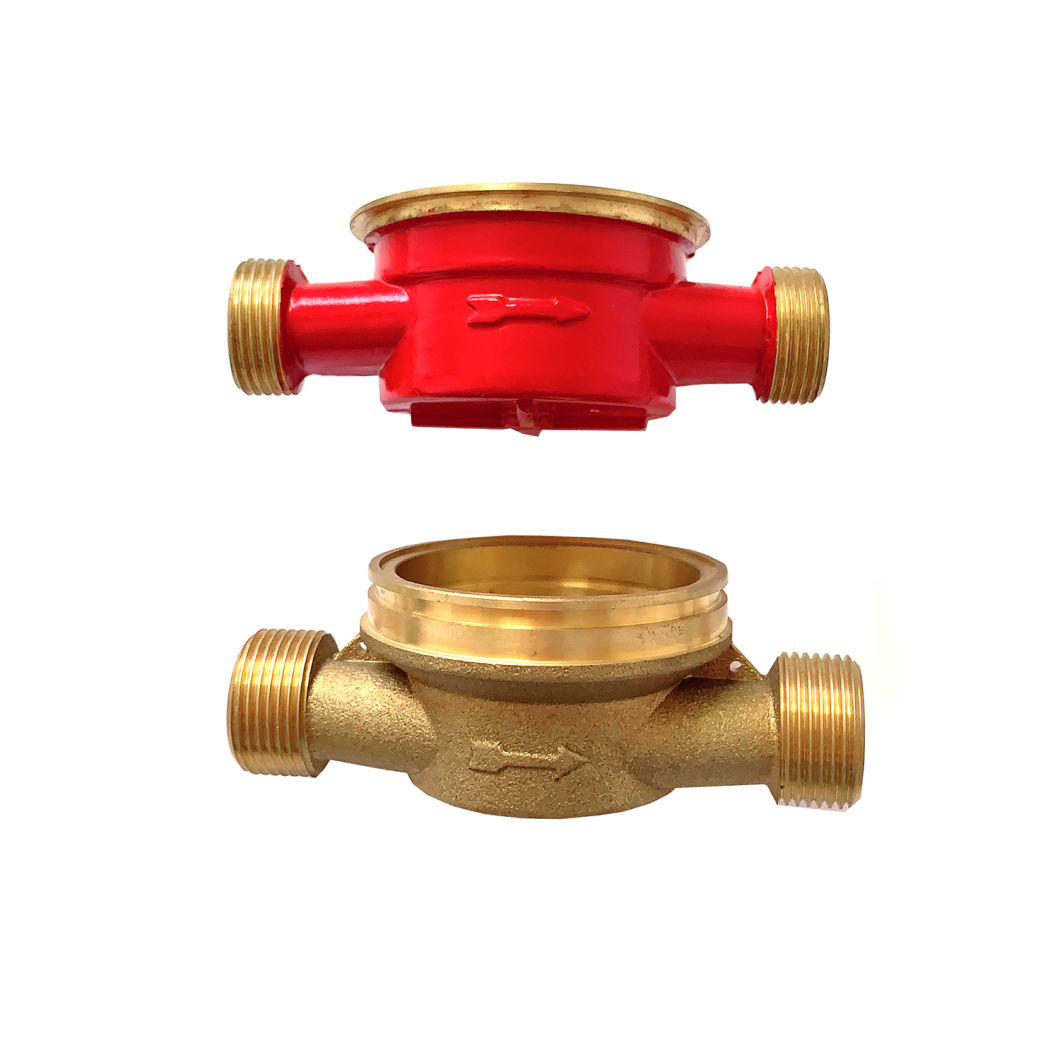 Forge Brass Single Jet Water Meter Body