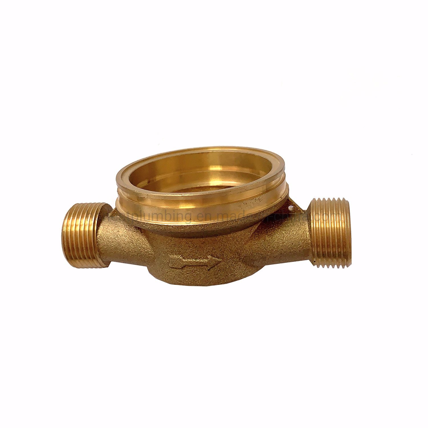 Forge Brass Single Jet Water Meter Body