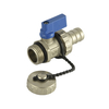 Brass Drain-off Drain Ball Valve with Aluminium Handle