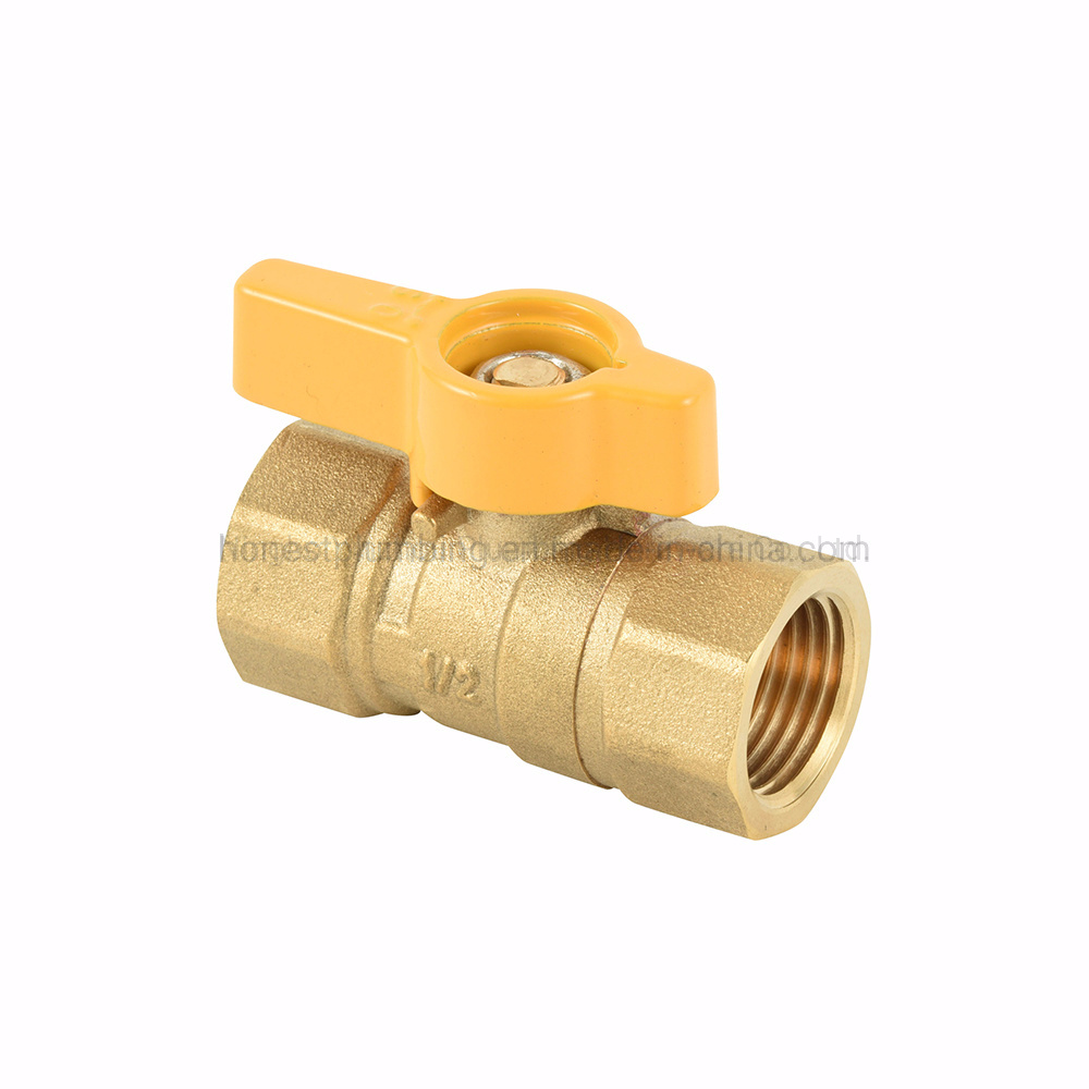 Brass Fip Thread Gas Ball Valve of USA Standard