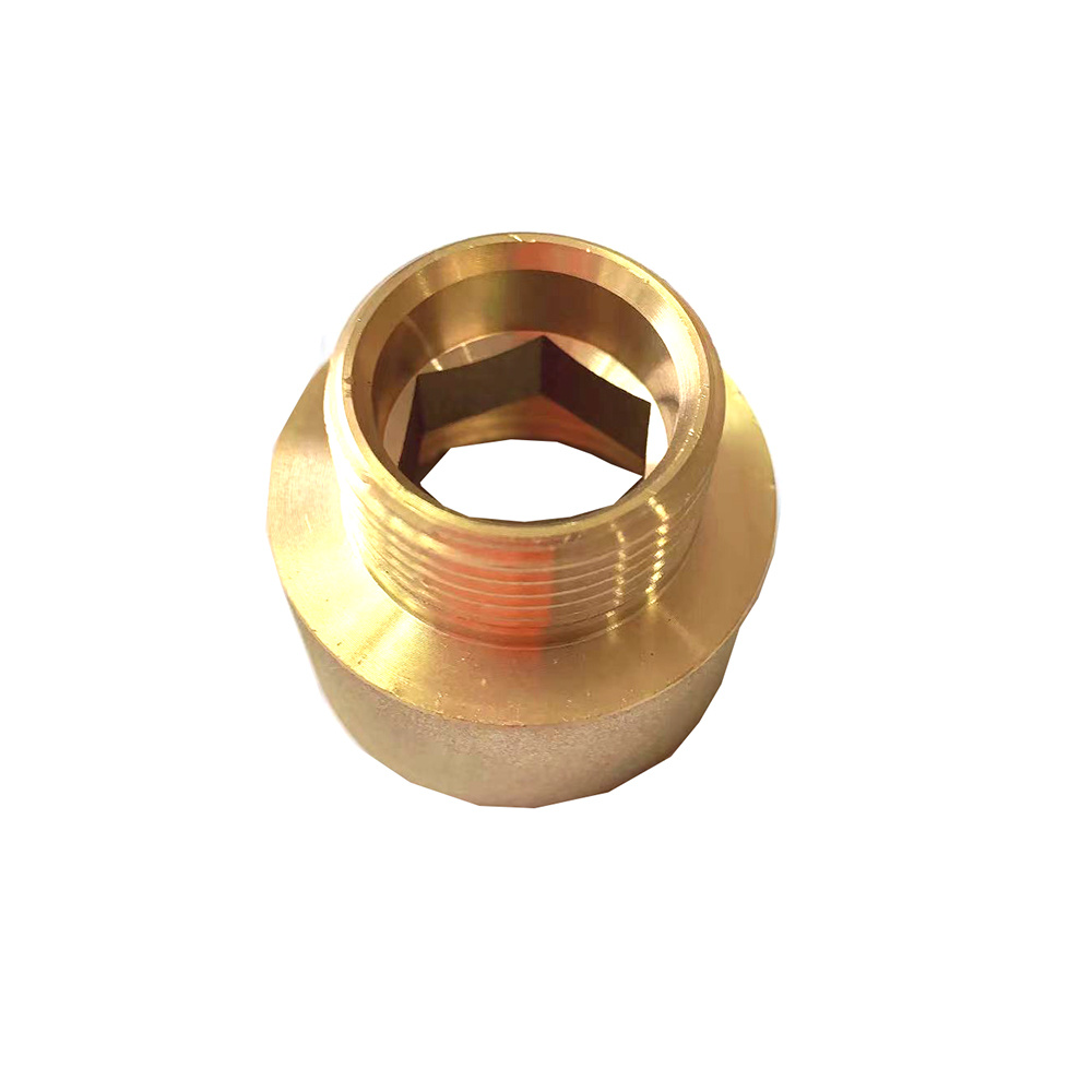 Plated Chrome Brass Coupling 10-50mm Length