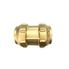 Brass Compression Wallplate Elbow Fitting for PE Pipe