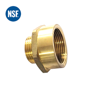 NSF61 Approved Lead Free Brass F/Male thread hex reducing nipple