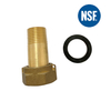 NSF Lead Free Brass Meter Fitting And Gasket